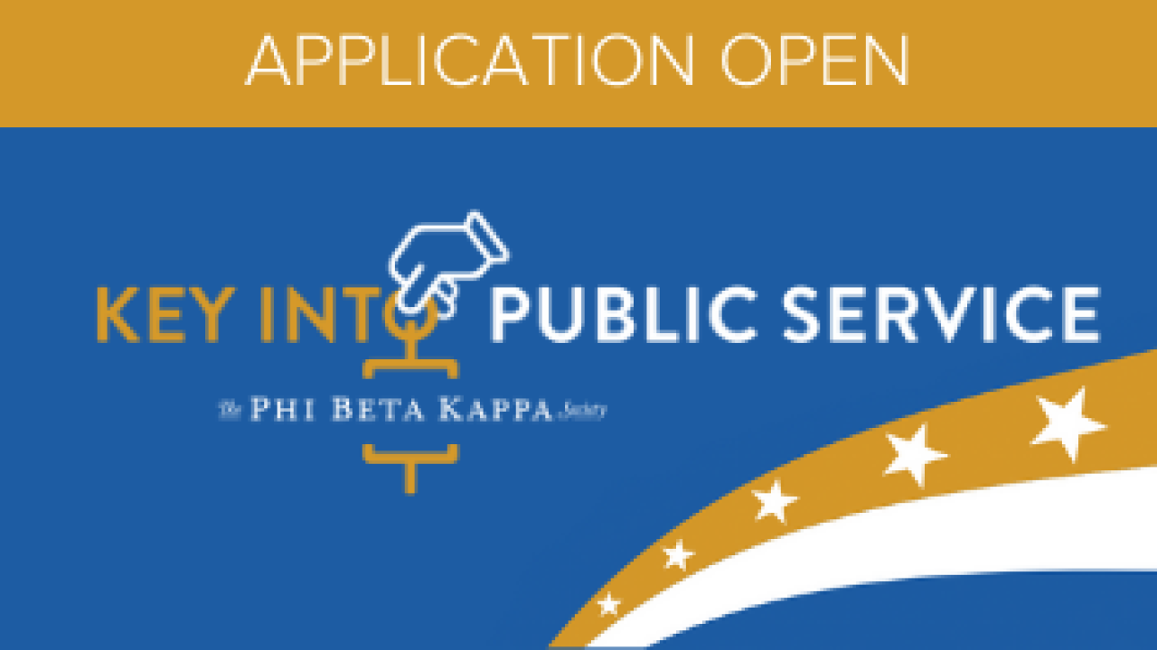 Key into public service flyer